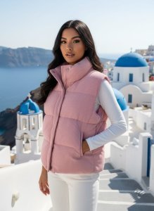 Premium Corduroy Puffer Vest | Sleeveless Quilted Jacket | Chic Winter Gilet